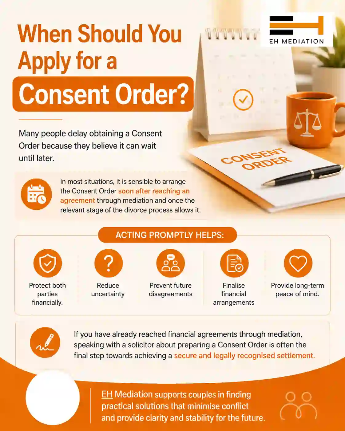 When Should You Apply for a Consent Order Cambridge?